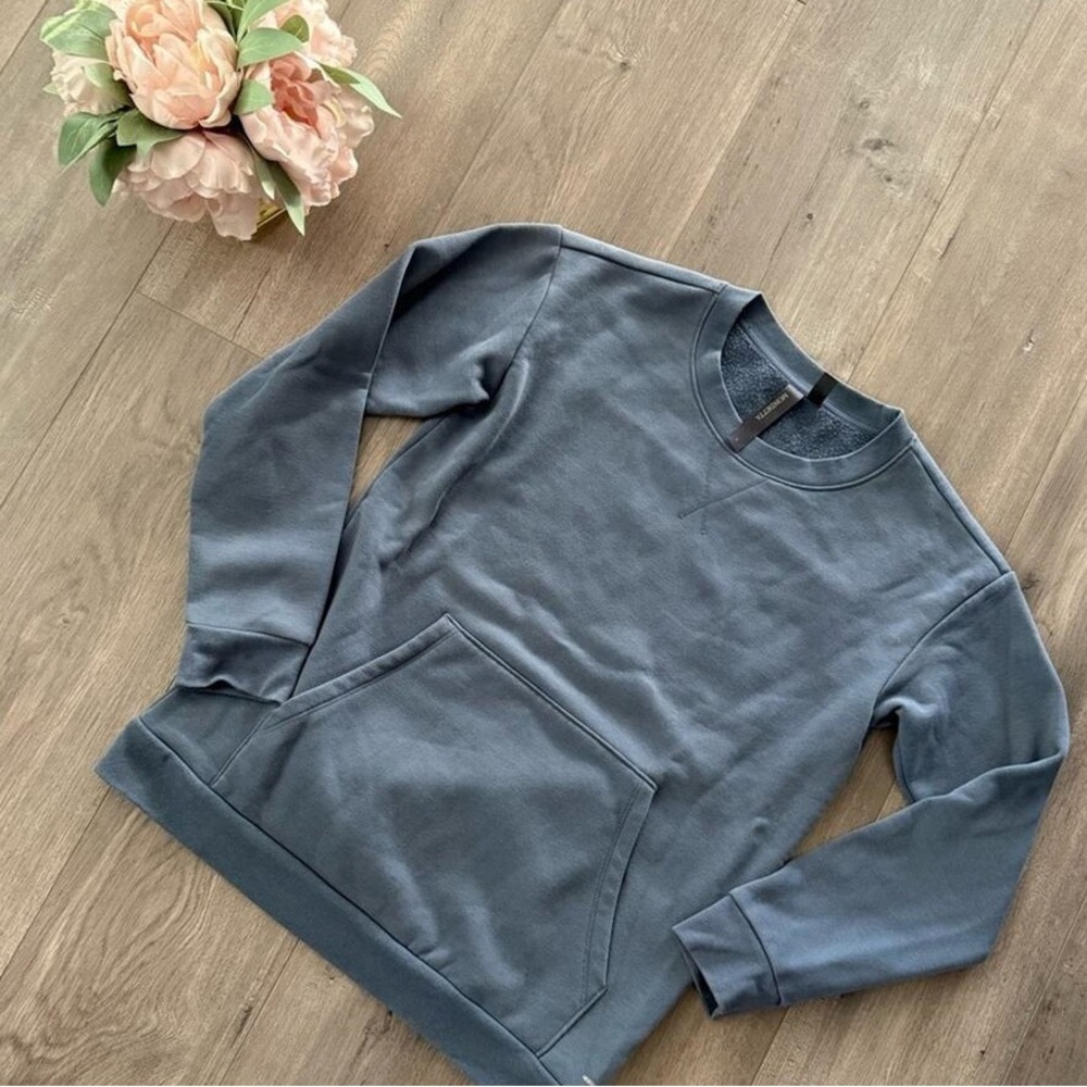 Classic Crewneck Sweatshirt - Slate Blue